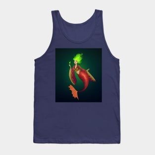 Wild fire mermaid Tank Top